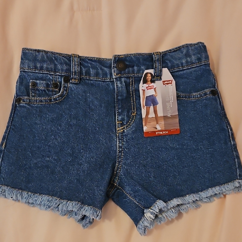 Levi's Kid's Stretch Blue Jean Shorts